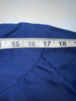 New Women’s Blue Fenton Long Sleeve Button Up Shirt #15328 3B-107
