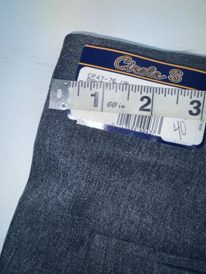 New Vintage Blue Circle S Polyester Pants #CP4776 XX-80