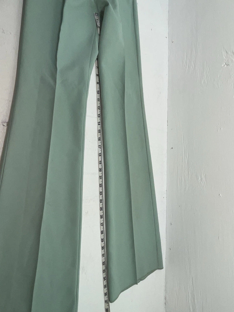 New Vintage Green Panhandle Slim Polyester Pants 3A-55