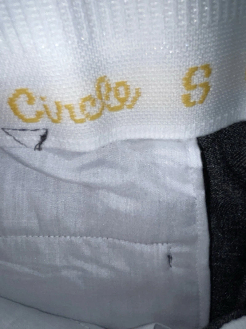 New Vintage Gray Circle S Polyester Pants #CP4776 XX-74