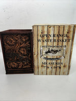 New Western Moments Bathroom Set Waste Basket And Toilet Brush #94944 3C-28