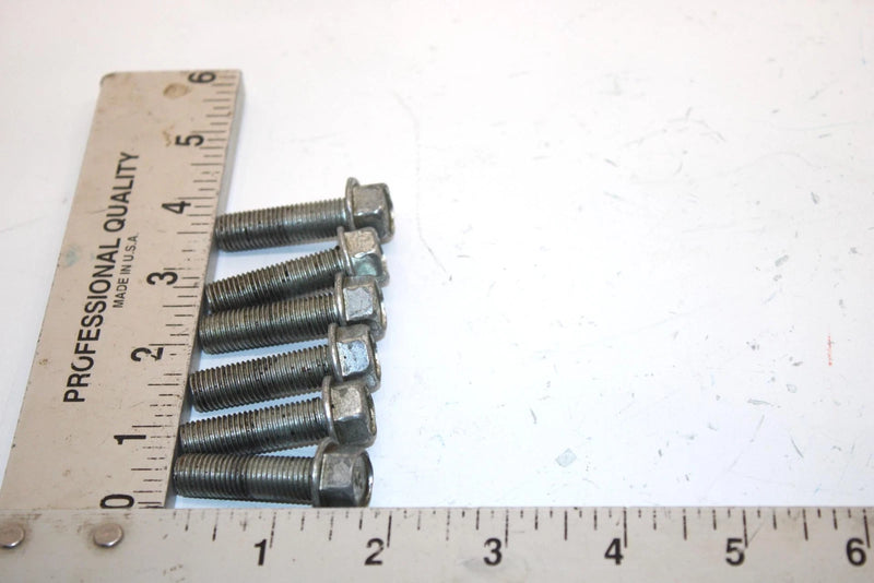 95 Kawasaki Bayou 400 Klf400b 4x4 Oem Flanged Bolt (Qty6) 130P0830 AKS