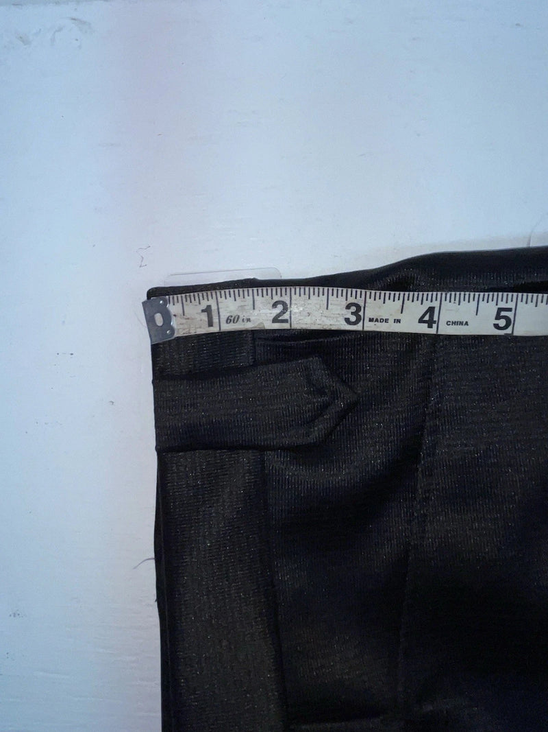 New Vintage Black Circle S Polyester Pants #CP5091 NN-169