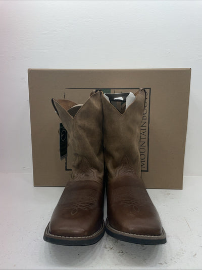 New Men’s Brown Smoky Mountain Cowboy Boots. 4921 10.5 10 1/2. 8-25