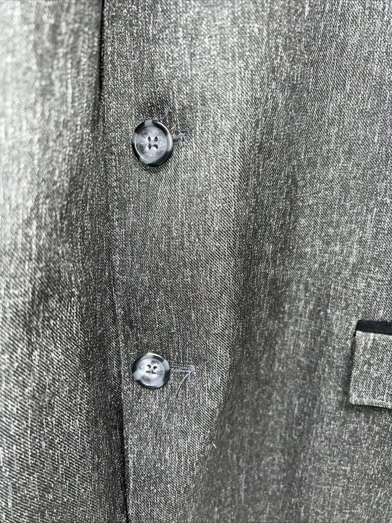 New Men’s Circle S Grey Suit Jacket 48L #25832 X-610