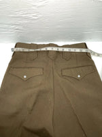 New Vintage Brown Dickson Jenkins Polyester Pants #2167 OO-79