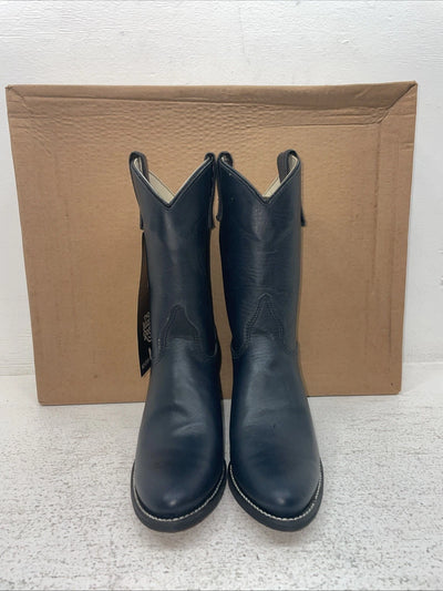 New Youth Navy Kenny Roger’s Cowboy Boots. 40507 5 M. 2-114