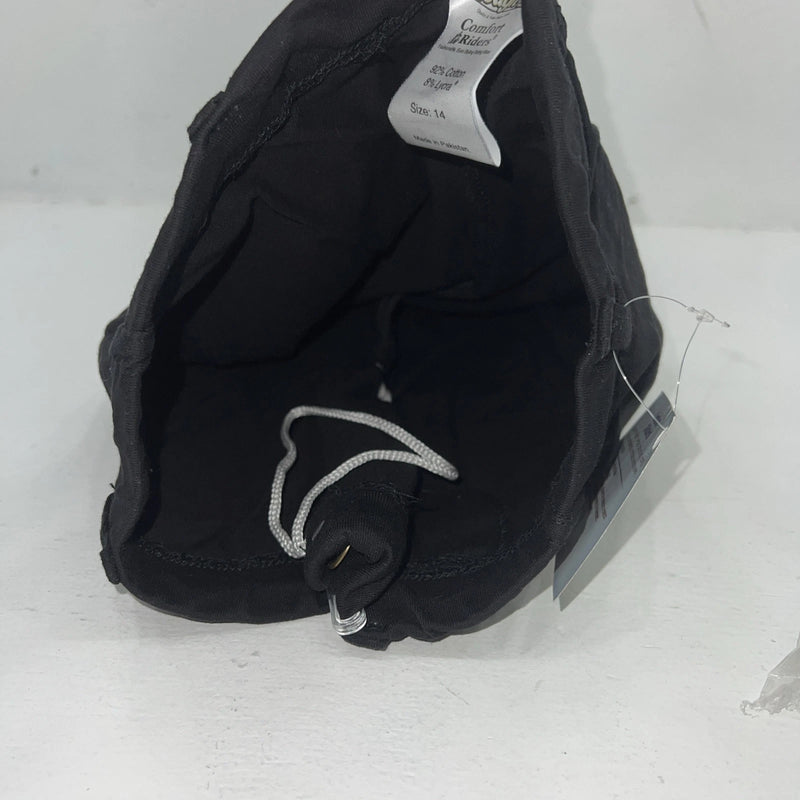 New Children’s Black Pull On Tough 1 Comfort Riders English Breeches. 14 A-151