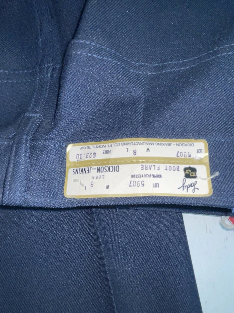 New Vintage Blue Dickson Jenkins Polyester Pants #5907 3A-26