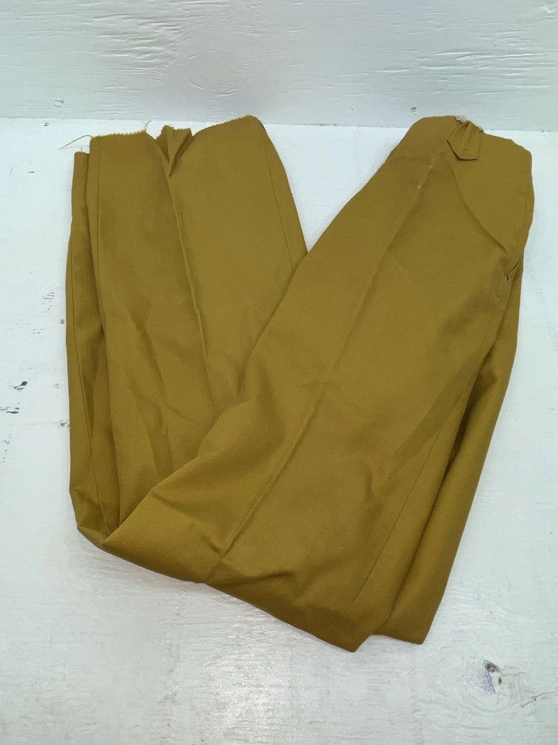 New Vintage Yellow Polyester Pants #555 SS-95
