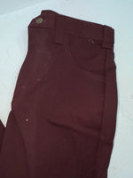 New Vintage Red Lee Polyester Pants #2004061 ZZ-68