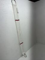 New White Red Tough 1 Mohair Draft 46” Cinch #59-1246 U-20