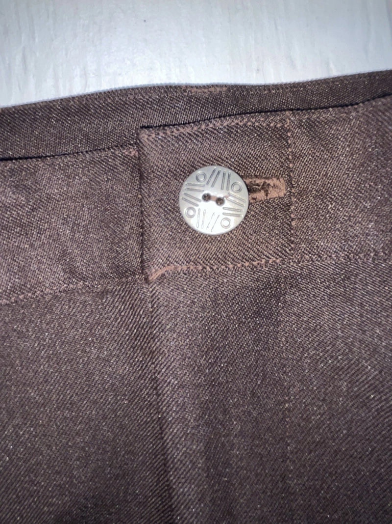 New Vintage Brown Mesquite Polyester Pants #5506 VV-104