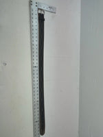 New Black Genuine Leather Stitched 32” Belt #2021 JJ-13