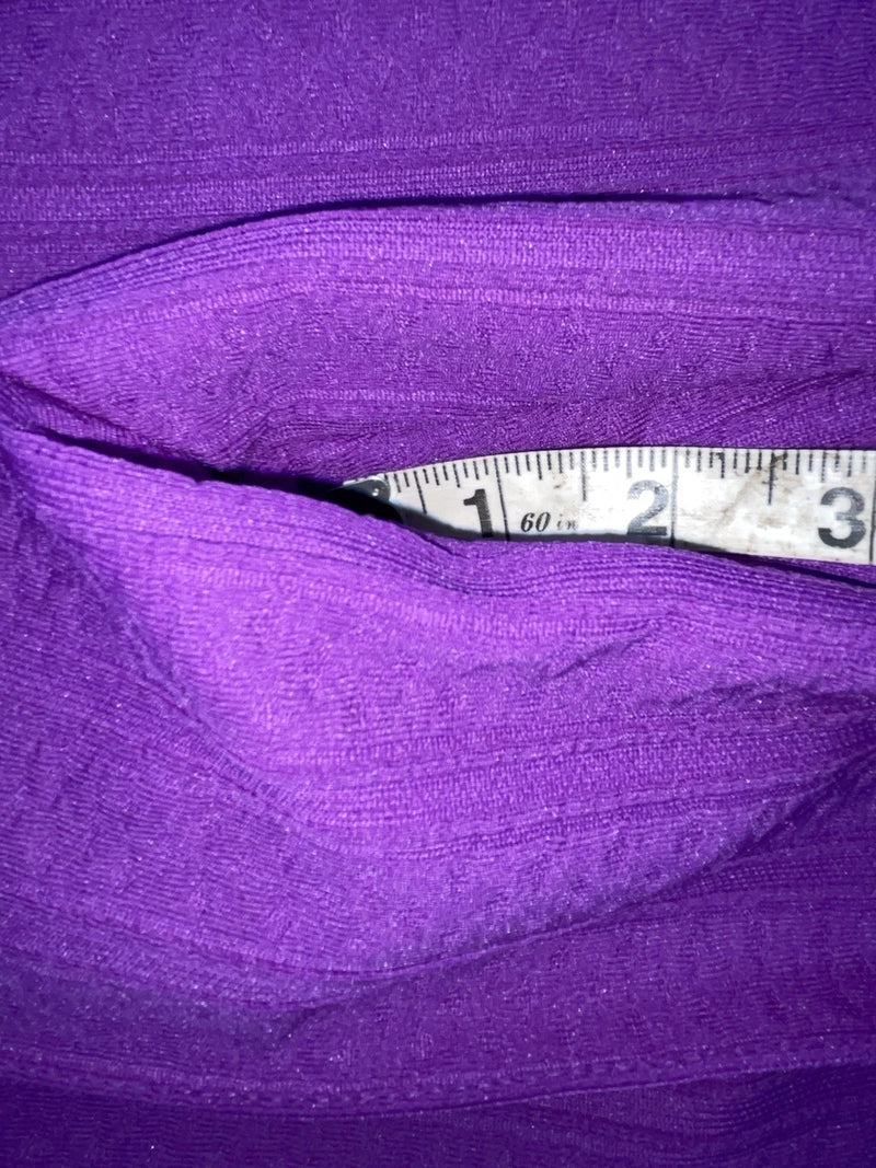New Vintage Purple Polyester Pants VV-38