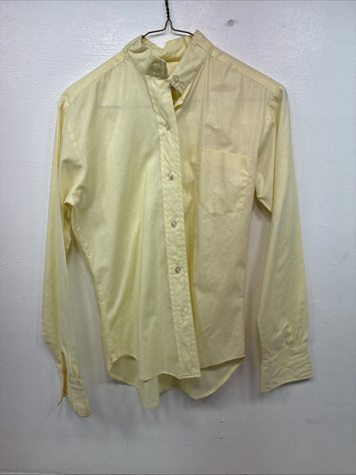 New Women’s Ratcatcher Yellow Long Sleeve Button Up Size 30 YY-7