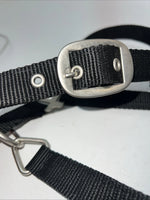 New Tough 1 Black Silver Nylon Star Full Horse Halter #50-2031 3C-7