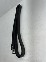 New Imperial Black Adult Schooling Stirrup Straps 60” #15022 EE-31