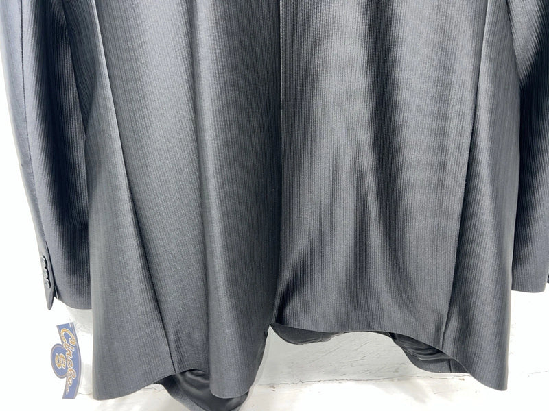 New Men’s Circle S Black Suit Jacket 56L #24244 BB-602