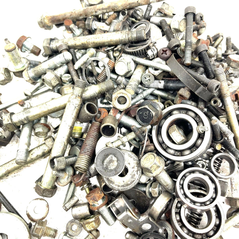 1986 Yamaha Moto 4 OEM Nut Bolt Spacer Hardware Kit AY66