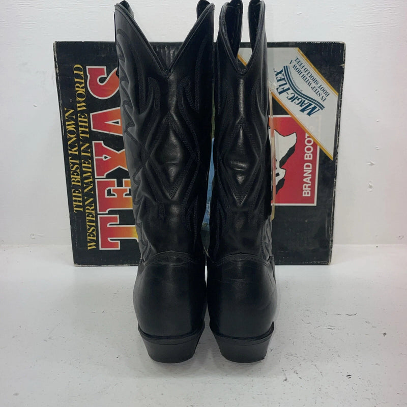 New Women’s Black Texas Brand Cowboy Boots. 4240 10 M. 15-137