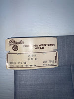 New Vintage Gray Circle S Polyester Pants #7942 OO-24