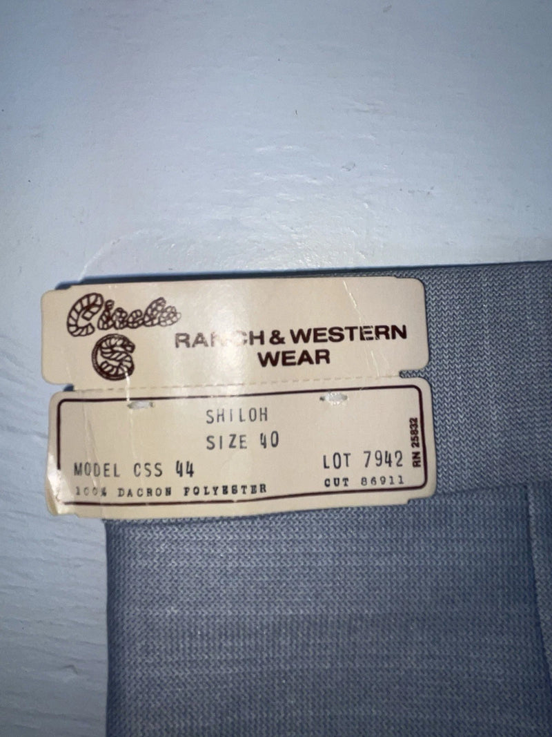 New Vintage Gray Circle S Polyester Pants #7942 OO-24