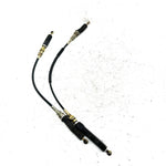 00 Suzuki King Quad 300 4x4 OEM Reverse/Sub T/M Shift Cable Set 58880-19B11 AS34