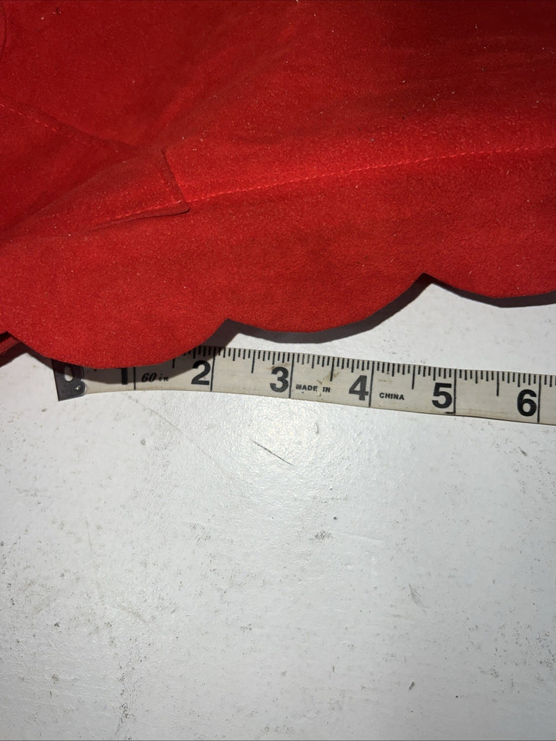 NOS Red Show Chaps Adjustable Waist 42” I-81