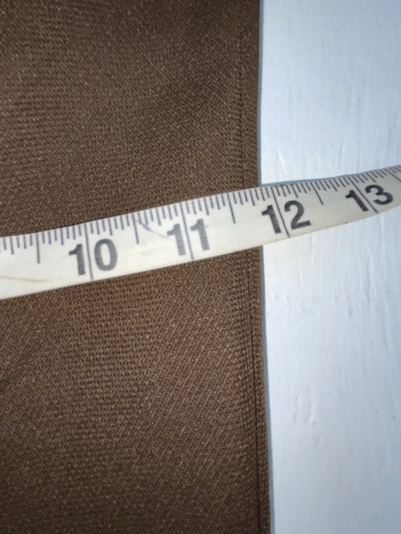 New Vintage Brown Panhandle Slim Polyester Pants #B25C360 SS-15