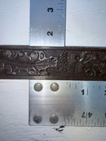 New Brown Genuine Leather Nocona Tooled 24” Belt #6400B NN-37