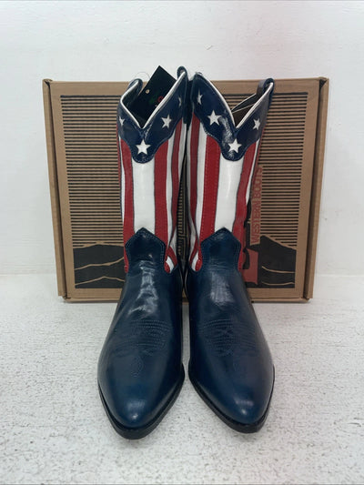New Youth Flag Laredo Cowboy Boots. 1644 4 M. 22-87