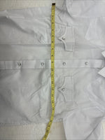 New Men’s Champion Western White Long Sleeve Pearl Snap 16 Large DD-42