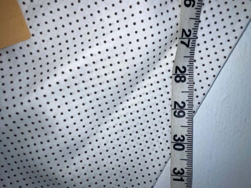 New Women’s Brown Dotted Dickson Jenkins Long Sleeve Button Up Shirt 3B-101