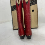 New Women’s Red Capezio Cowboy Boots. L403 5.5 5 1/2 M. 20-14