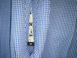 New Vintage Blue Checkered Dickson Jenkins Polyester Pants #536 ZZ-41