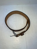 New Brown Genuine Leather Perkies Tooled 22” Belt #601 NN-90