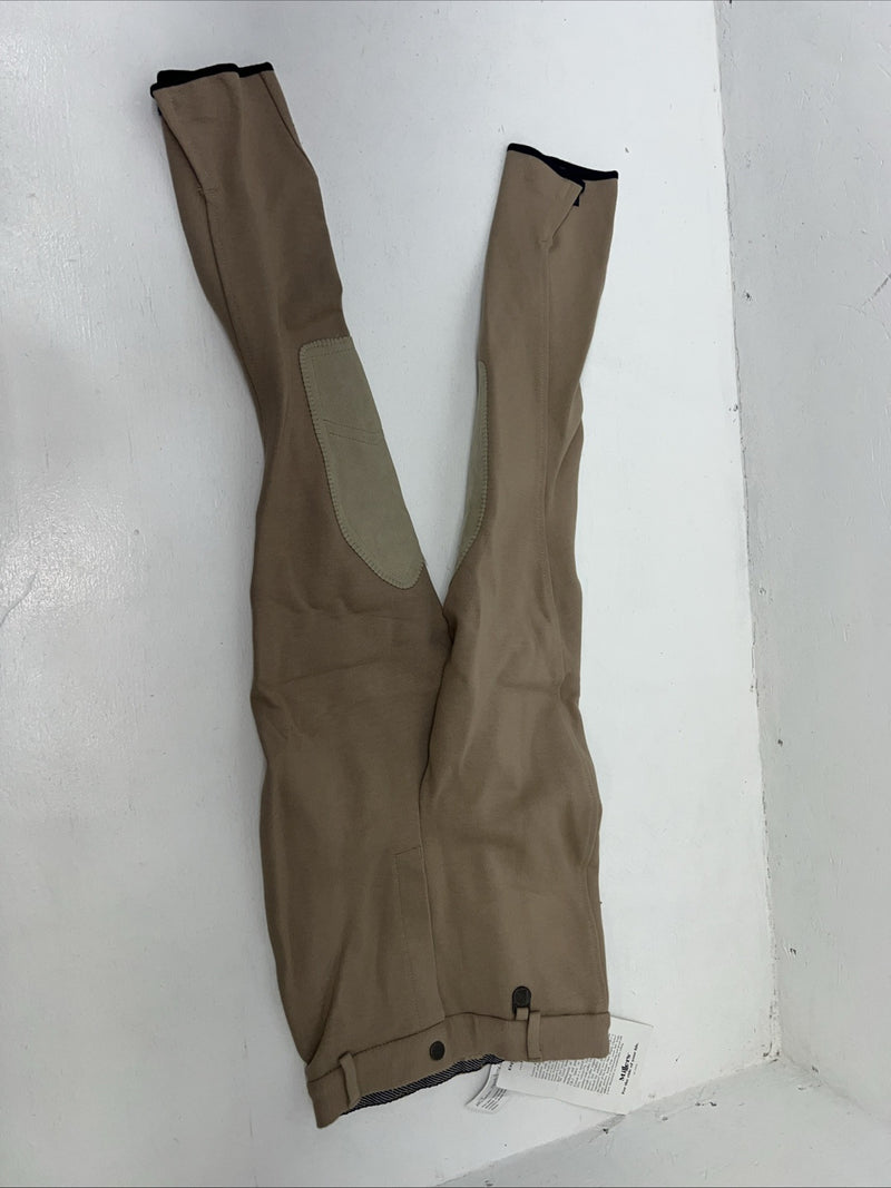 New Children’s Tan Miller English Riding Breeches. 14 D-85