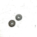 84 Suzuki LT185 OEM 16T Gear Position Indicator Gear Pair 25362-18900 AS39
