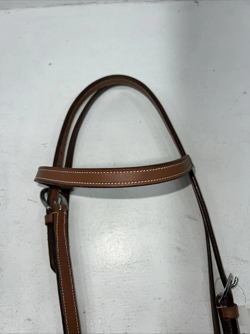 New Leather Trainers Browband Headstall. #211571 S-58