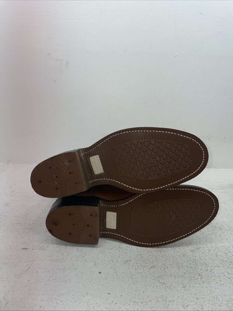 New Men’s Brown Double H Cowboy Boots. 81665 7.5 7 1/2 E E. 1-66