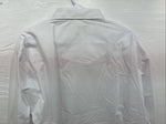 New Men’s Mesquite Western White Long Sleeve Pearl Snap 17.5 X 37 XL R-83