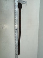 New Brown Genuine Leather Double S Tooled Fish 26” Belt #3012802 JJ-145