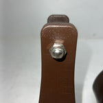 New Royal King Brown Polymar Stirrups Adult #57-1384 FF-3