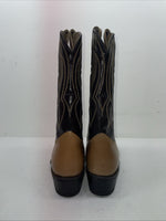 New Men’s Brown Texas Brand Cowboy Boots. 6544 10 D. 7-117