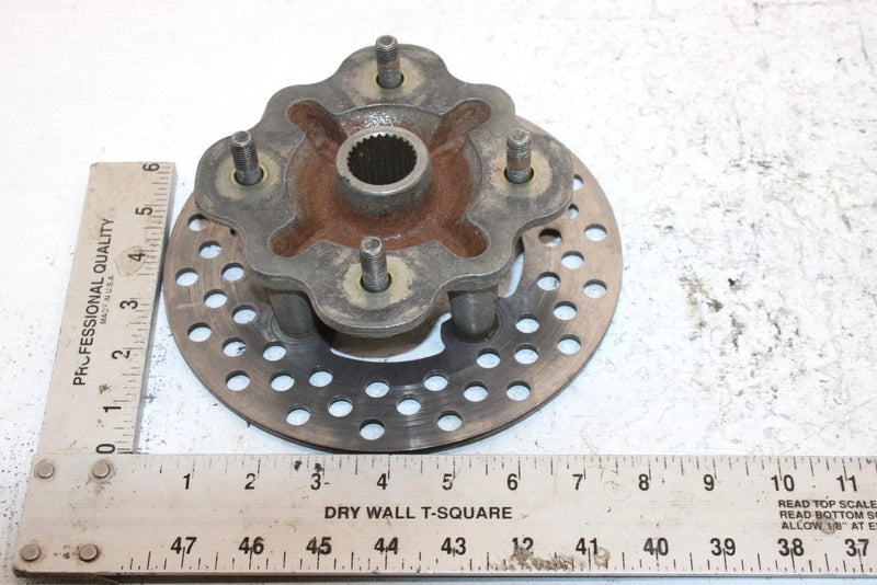 2004 Yamaha  Bruin 350 Oem Front Wheel Hub And Rotor 5ND-F5111-30-00 AY24