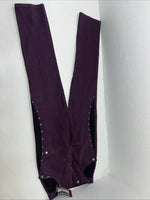 New Women’s Purple Roughrider Regular Fit Denim Jeans. 7/8x34 P-14