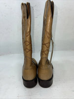 New Women’s Tan  Sanders Cowboy Boots. 3460 6 B. 20-93