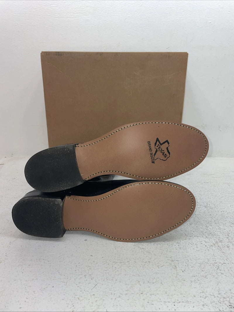 New Men’s Black Texas Brand Cowboy Boots. 8840 8.5 8 1/2 D. 3-29