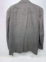 New Men’s Circle S Gray Suit Jacket 52R #24244 BB-601